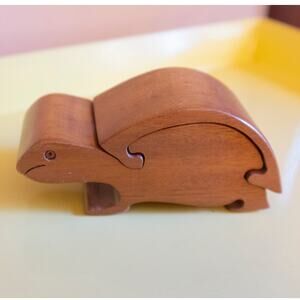 Wooden Turtle Box | Fred & Marilyn Buss Style